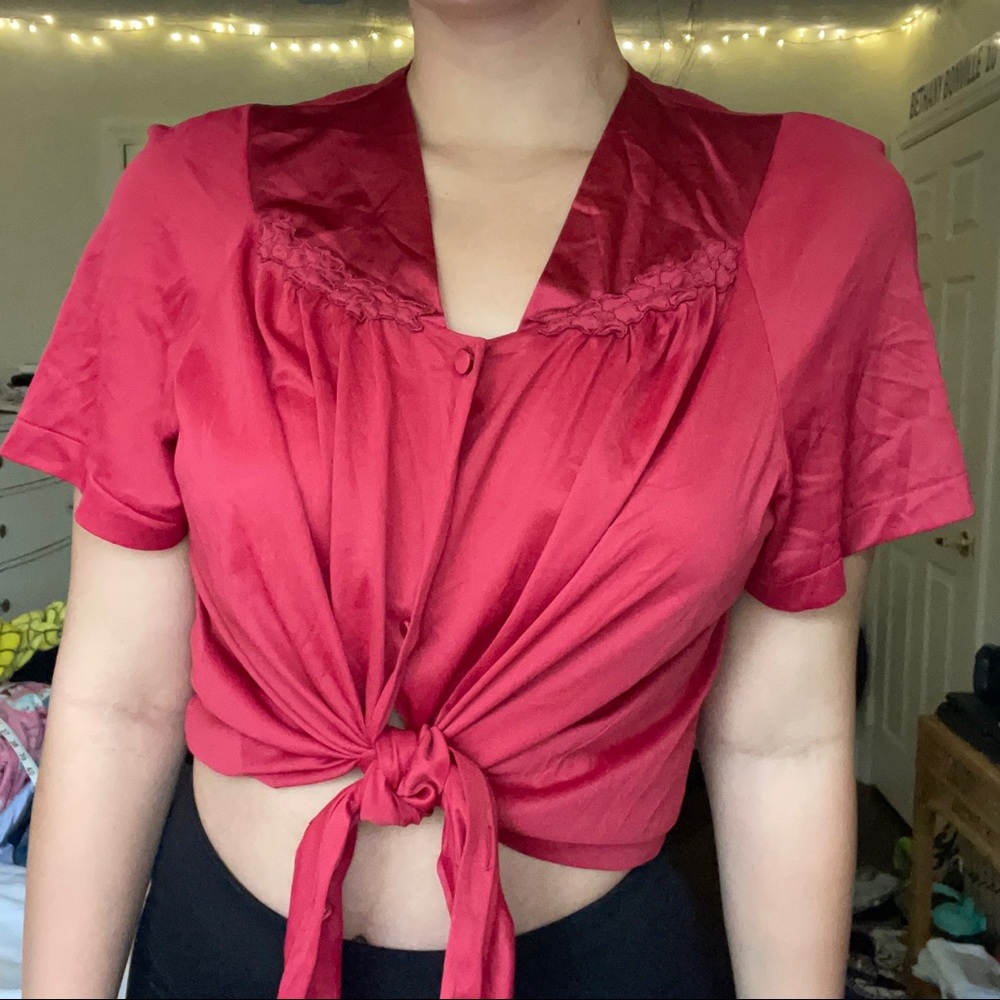 Vintage Vanity Fair Night Top